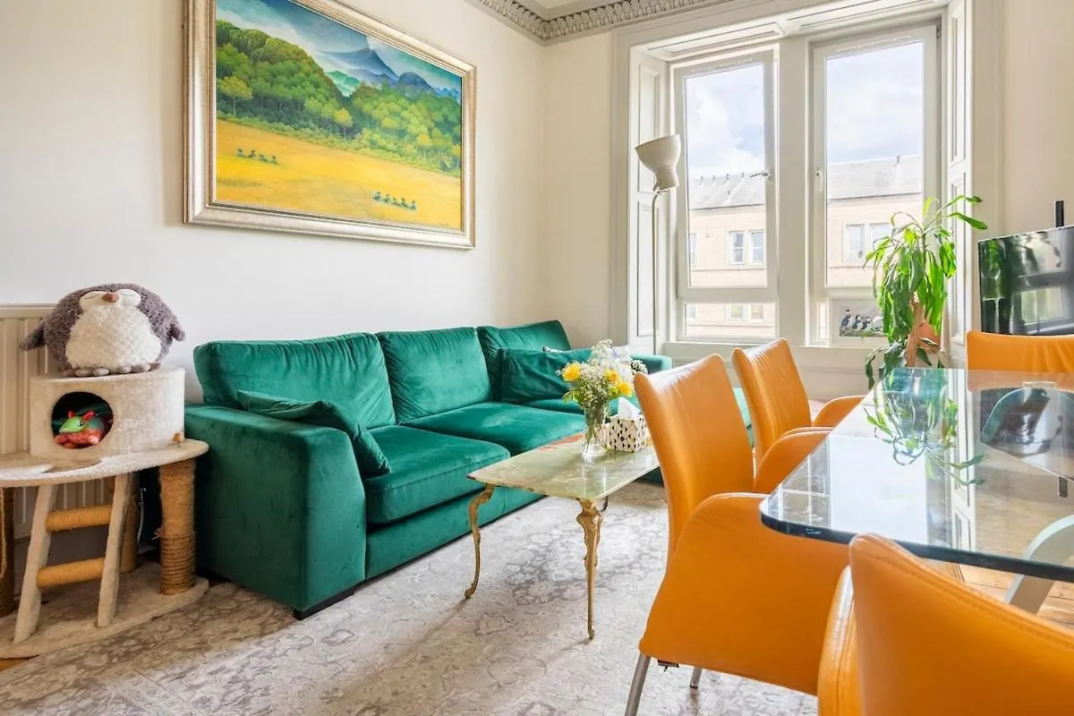 アパート Stunning Central Flat With Modern Furnishings エディンバラ